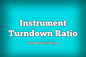 Instrument Turndown Ratio