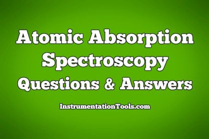 Atomic Absorption Spectroscopy Questions & Answers