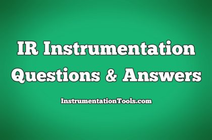 IR Instrumentation Questions & Answers