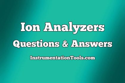 Ion Analyzers Questions and Answers