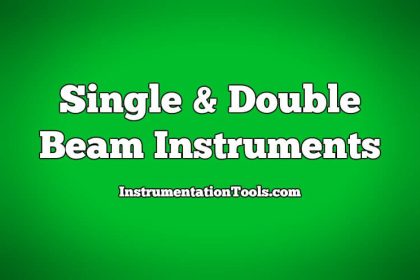 Single Beam and Double Beam Instruments