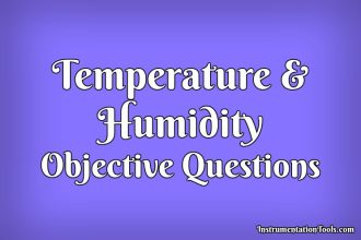 Temperature and Humidity Objective Questions
