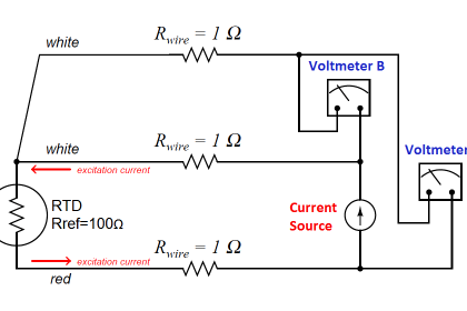 Three Wire RTD Circuit