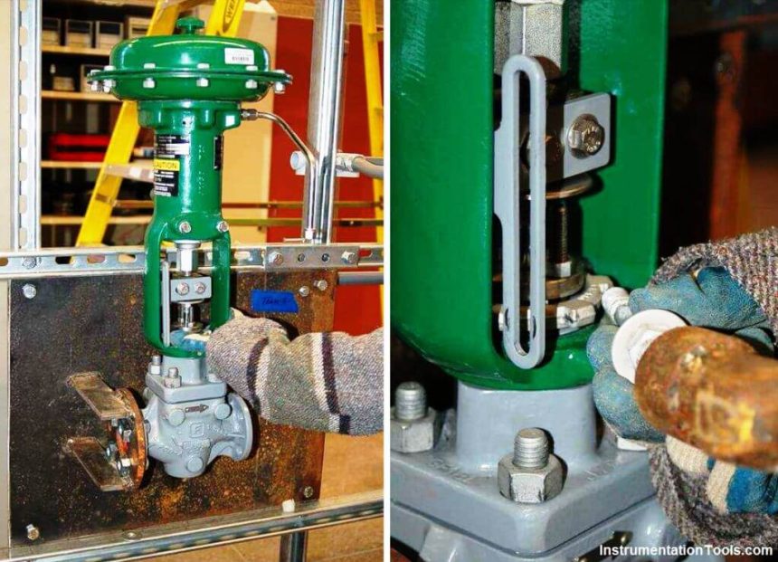 valve actuator yoke