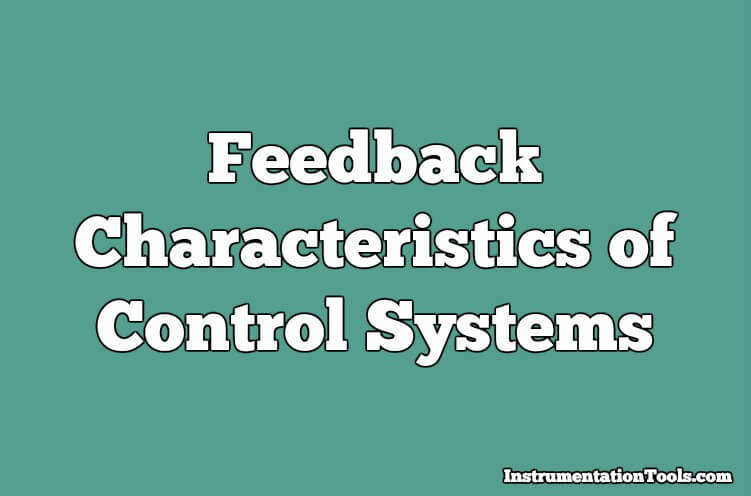 Feedback Characteristics of Control Systems