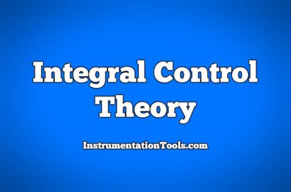 Integral (Reset) Control Theory - in an integral controller