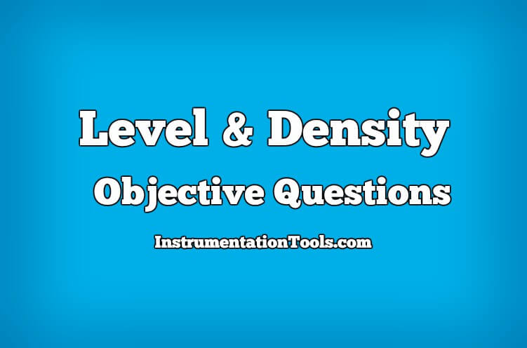 Level Measurement Objective Questions