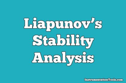 Liapunov’s Stability Analysis