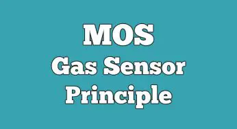MOS Type Gas Sensor Principle