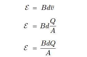 Magnetic flowmeter Equation