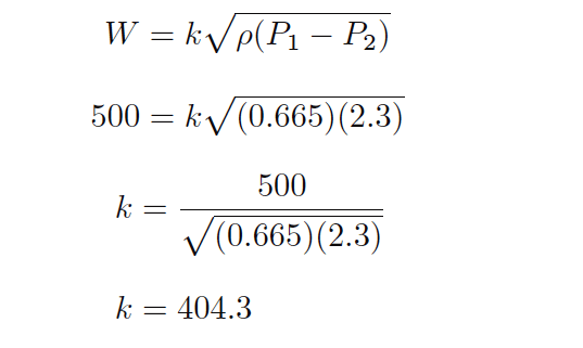 Mass Flow Calculations - 5