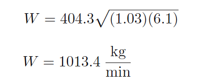 Mass Flow Calculations - 7