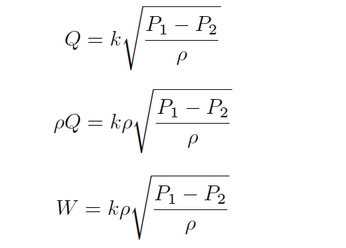 Mass Flow Calculations