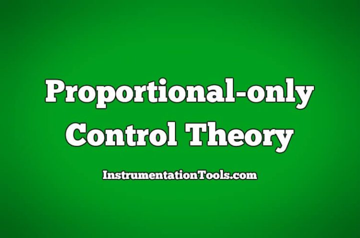 Proportional Control Theory Inst Tools