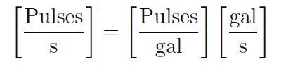 Turbine Flowmeter Formula - 2