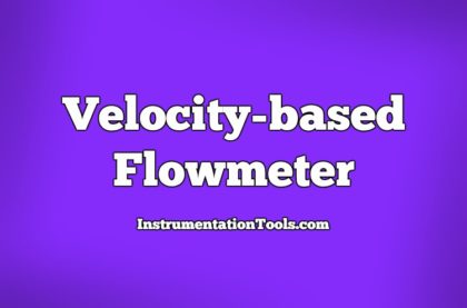 Velocity-based Flowmeter