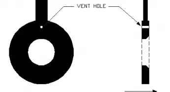 What is the Purpose of Orifice Plate Drain Hole and Vent Hole?
