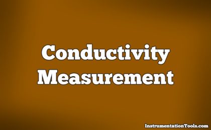 Conductivity measurement