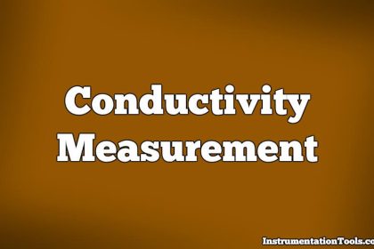 Conductivity measurement
