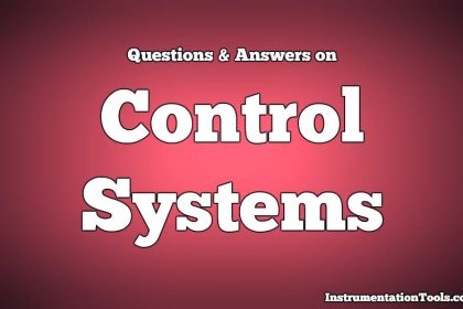 Control Systems Questions & Answers