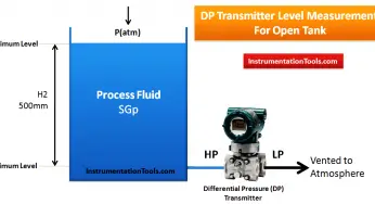 Open Tank DP Level Transmitter Calculations