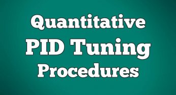 Quantitative PID tuning procedures