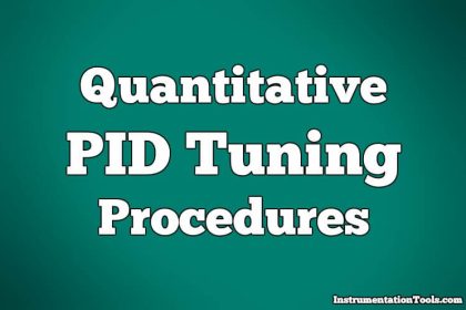 Quantitative PID tuning procedures