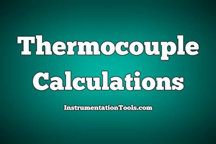 Thermocouple Calculations