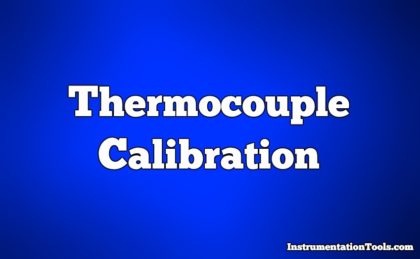 Thermocouple Calibration