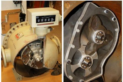 positive displacement flow meter pictures