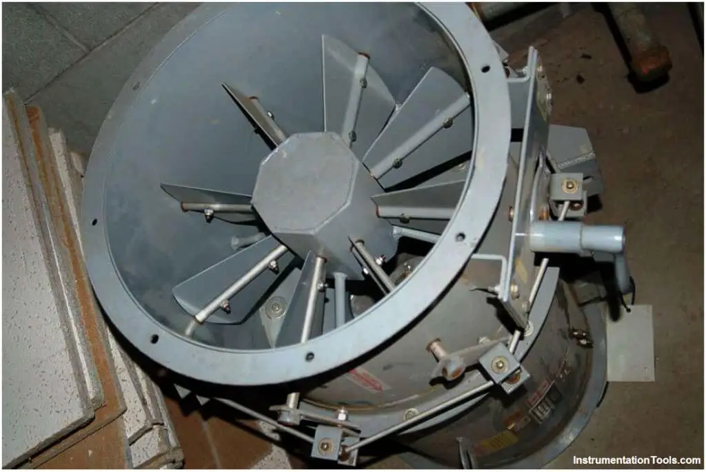 radial-vane damper