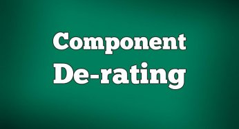 Component De-rating in Control Systems
