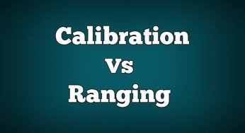 Difference between Calibration and Ranging