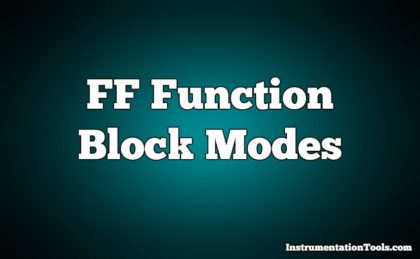 FF Function block Modes