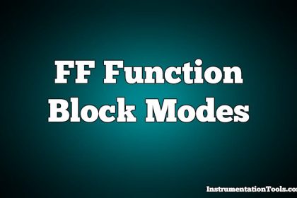 FF Function block Modes