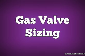 Gas Valve Sizing