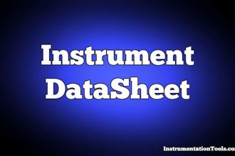 Instrument Datasheet