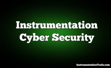 Instrumentation Cyber Security Tips