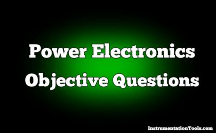 Power Electronics objective questions and answers