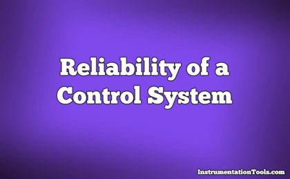 Reliability of a Control System