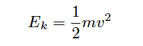 kinetic energy equation