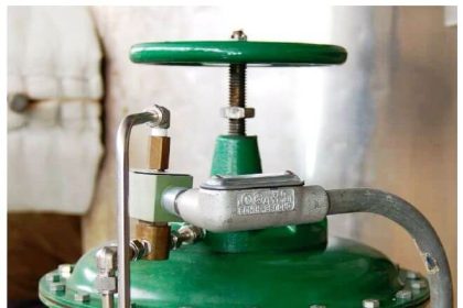 trip solenoid installed on a control valve appears