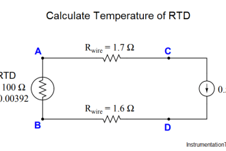Calculate Temperature of RTD