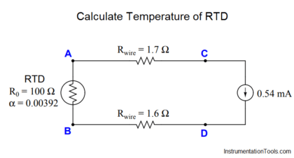 Calculate Temperature of RTD