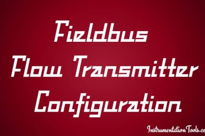 Fieldbus Flow Transmitter Configuration
