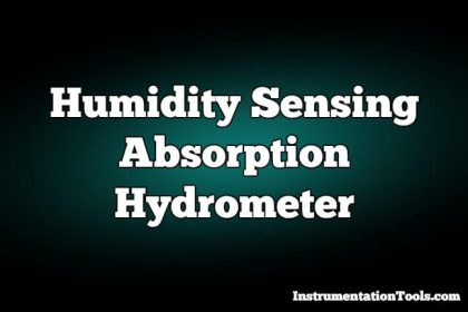 Humidity Sensing Absorption Hydrometer Principle