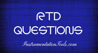 Resistance Temperature Detector (RTD) Questions – 1