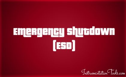 Emergency Shutdown System