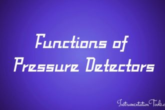 Functions of Pressure Detectors