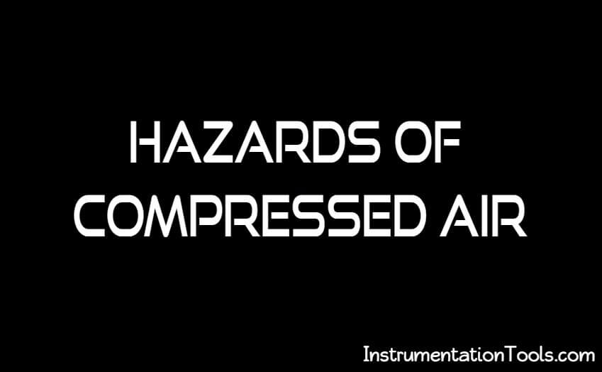 Hazards of Compressed Air